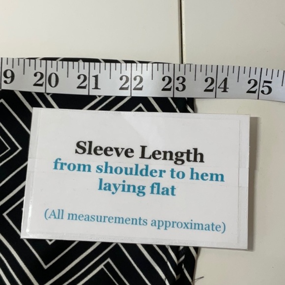 Jones New York Shift Dress Black White Size 16 - Picture 8 of 11